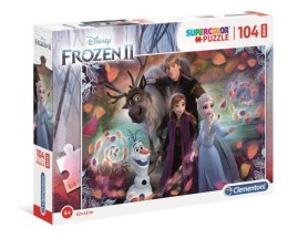 Clementoni Puzzle 104el Maxi podłogowe Frozen 2. Kraina Lodu 23738