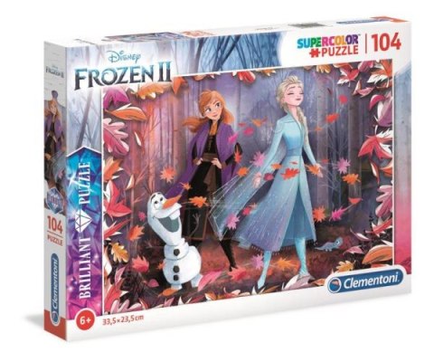 Clementoni Puzzle 104el brilliant Frozen 2 20161