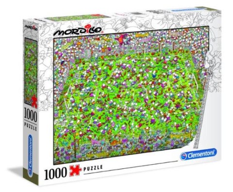 Clementoni Puzzle 1000el Mordillo The Match 39537