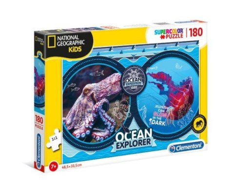 Clementoni Puzzle 180el NATIONAL GEOGRAPHIC KiDS OCEAN EXPEDITION 29205