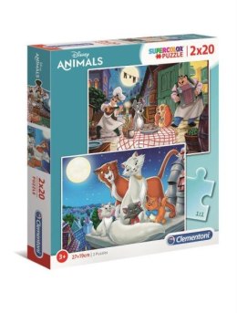 Clementoni Puzzle 2x20el Disney Animals 24764