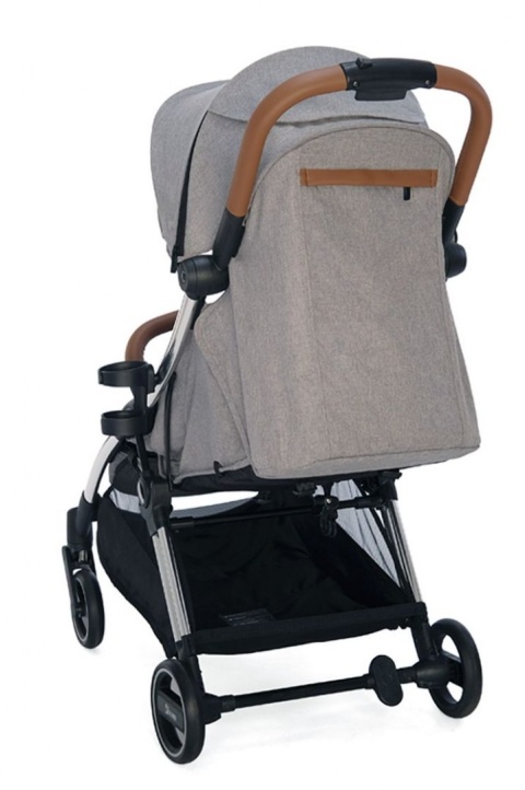 Magical Flash Shom do 22 kg lekki wózek spacerowy 6,8 kg - Dark Grey (srebrna rama)