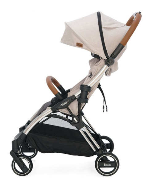 Magical Flash Shom do 22 kg lekki wózek spacerowy 6,8 kg - Light Grey (srebrna rama)