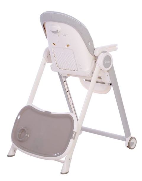 CHESTER 2.0 Shom krzesełko do karmienia 6-36m do 15kg - Glaciar Grey