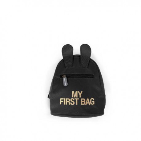 Childhome plecak dziecięcy "my first bag" black CHILDHOME