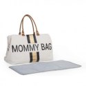 Childhome torba mommy bag paski czarno-złote CHILDHOME