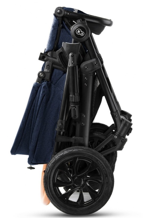 Kinderkraft Wózek Głęboko Spacerowy PRIME 2w1 DEEP NAVY do 22 kg + Mommy Bag
