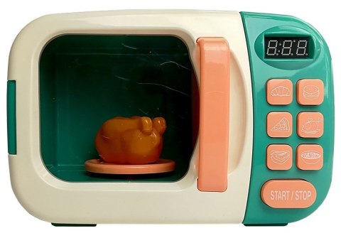 Kuchenka Mikrofalowa Obracająca się Zielona