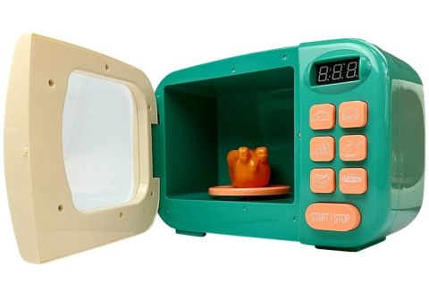 Kuchenka Mikrofalowa Obracająca się Zielona