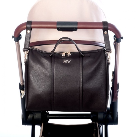 RV Elegance Shom stylowa torba dla mamy i do wózka dziecięcego - Midnight Black