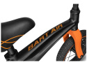 BART AIR Lionelo rowerek biegowy 2 lata+ 12 cali do 30kg magnezowa rama, pompowane koła - SPORTY BLACK