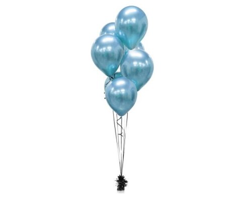 Balony Beauty&Charm platynowe niebieskie 12"/50szt