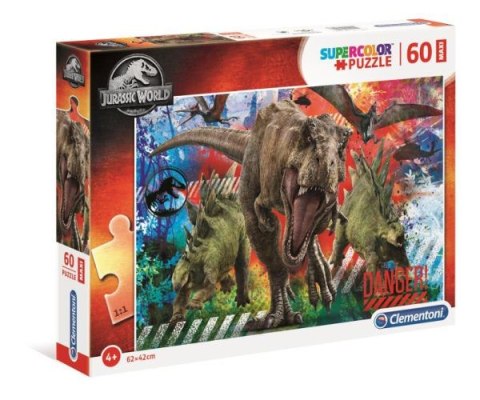 Clementoni Puzzle 60el Maxi Jurassic World 26456