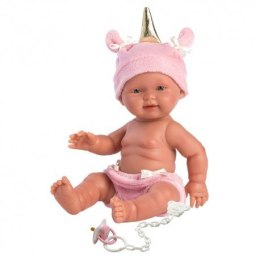 Hiszpańska lalka bobas dziewczynka bebita jednorożec - 26cm LLORENS