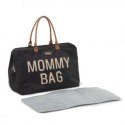 Childhome torba mommy bag czarno-złota CHILDHOME