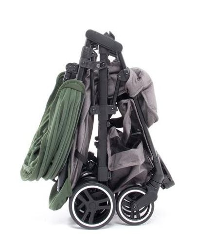 KUKI TWIN 2.0 Baby Monsters wózek bliźniaczy kolor BLACK