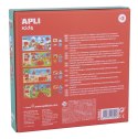 Puzzle 4 układanki Apli Kids - Cztery pory roku 3+