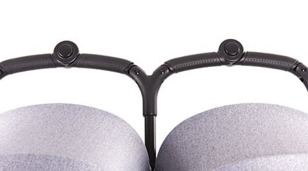 KUKI TWIN Baby Monsters wózek bliźniaczy kolor CUPCAKE