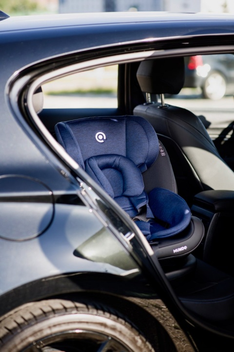 MUNDO Caretero fotelik obrotowy 360° 0-36 kg - BLACK