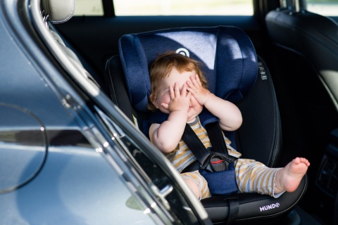 MUNDO Caretero fotelik obrotowy 360° 0-36 kg - BLUE