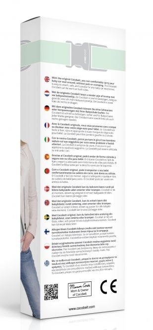 Pas do noszenia fotelika samochodowego Cocobelt