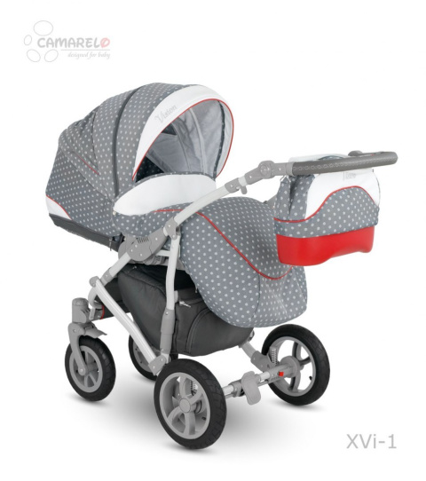 VISION 3w1 CAMARELO Wózek Wielofunkcyjny gondola spacerówka fotelik XVi-1