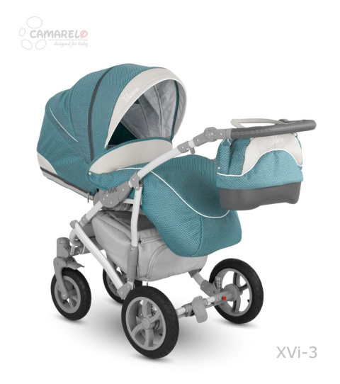 VISION 3w1 CAMARELO Wózek Wielofunkcyjny gondola spacerówka fotelik XVi-3