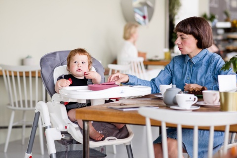 BISTRO CARETERO KRZESEŁKO DO KARMIENIA - Navy