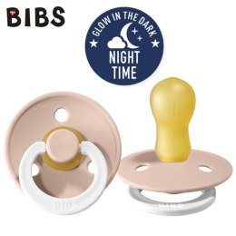 BIBS COLOUR BLUSH NIGHT L Smoczek Uspokajający kauczuk Hevea