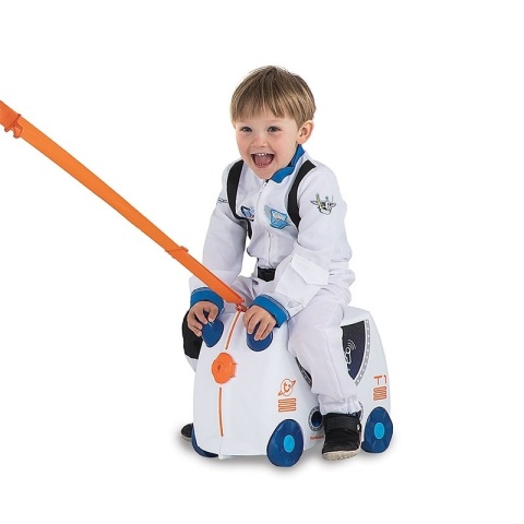 TRUNKI Funkcjonalna Zabawna Jeżdżąca Walizeczka - Statek kosmiczny Skye