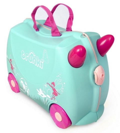 TRUNKI Funkcjonalna Zabawna Jeżdżąca Walizeczka - Wróżka Flora