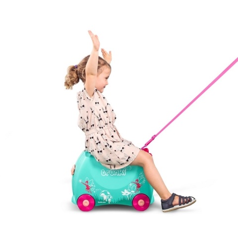 TRUNKI Funkcjonalna Zabawna Jeżdżąca Walizeczka - Wróżka Flora