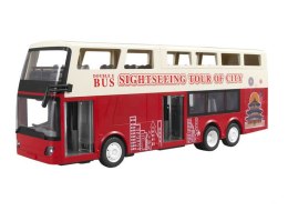Autobus piętrowy 1:18, 2.4GHz, RTR - czerwony