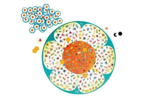 Scratch, Gra planszowa Spostrzegawczość Robaczki