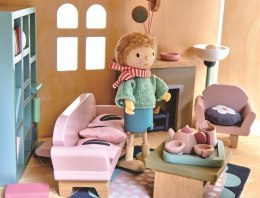 Drewniane meble do domku dla lalek - salon, Tender Leaf Toys