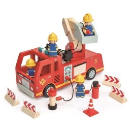Drewniany wóz strażacki, Tender Leaf Toys