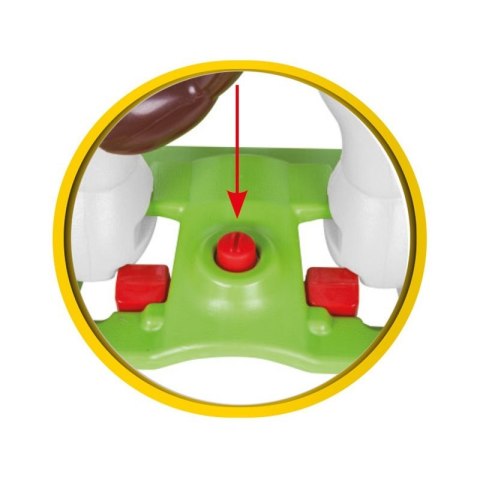 WOOPIE Bujak Jeździk Osiołek na biegunach 2w1