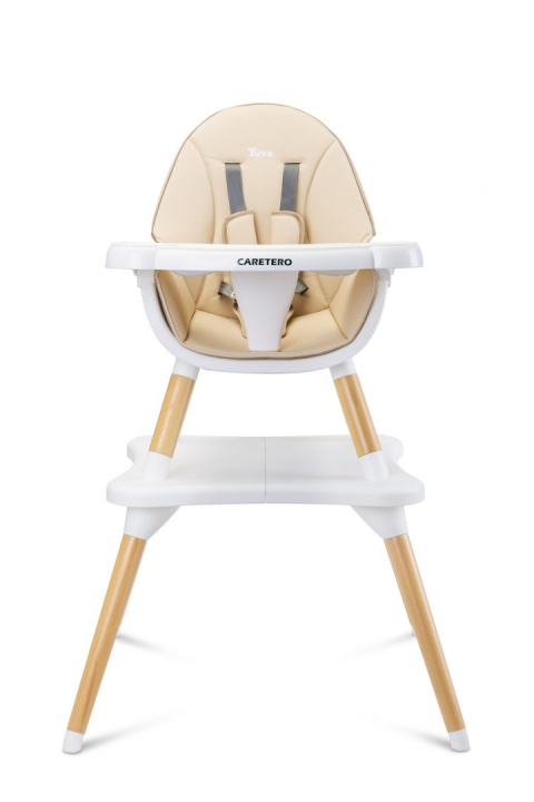 CARETERO TUVA KRZESEŁKO DO KARMIENIA 2w1 - BEIGE