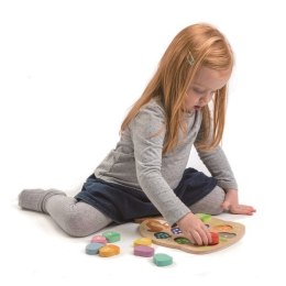 Drewniana zabawka - Wiewiórka i liczenie żołędzi, Tender Leaf Toys