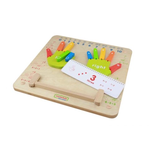 MASTERKIDZ Nauka Liczenia Ścienna Tablica Sensoryczna Flex Montessori