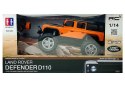 Auto Zdalnie Sterowane Land Rover Defender R/C Pomarańczowe 1:14