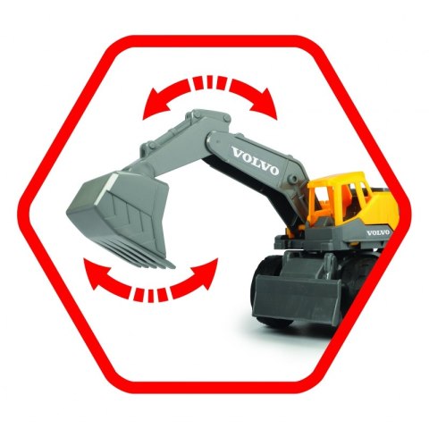 DICKIE Construction Zestaw Budowlany Volvo + Akcesoria