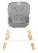 MONA STONE krzesełko 4w1 Lionelo do 75kg, dla starszych dzieci, stołek barowy, turystyczne