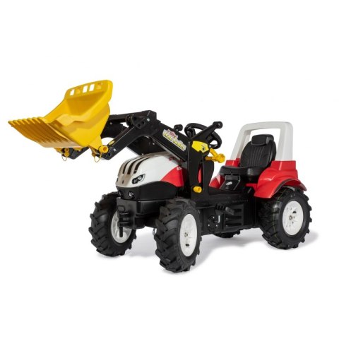 Rolly Toys Traktor rollyFarmtrac Steyr 6300 Terrus CVT z Łyżką na Pedały