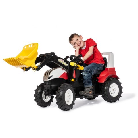 Rolly Toys Traktor rollyFarmtrac Steyr 6300 Terrus CVT z Łyżką na Pedały