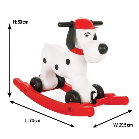 WOOPIE Bujak Jeździk Piesek na Biegunach 2w1