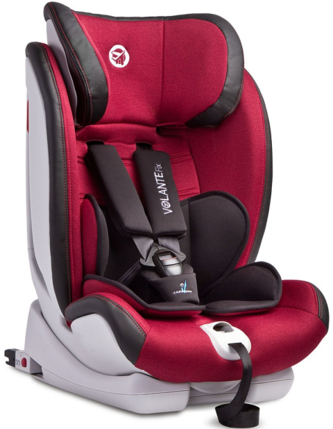 FOTELIK VOLANTE FIX LIMITED 9-36 Caretero system ISOFIX - BURGUNDY