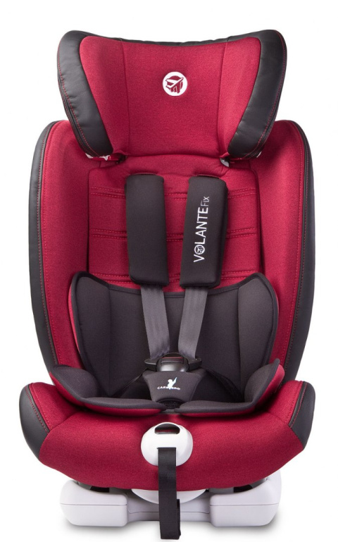 FOTELIK VOLANTE FIX LIMITED 9-36 Caretero system ISOFIX - BURGUNDY