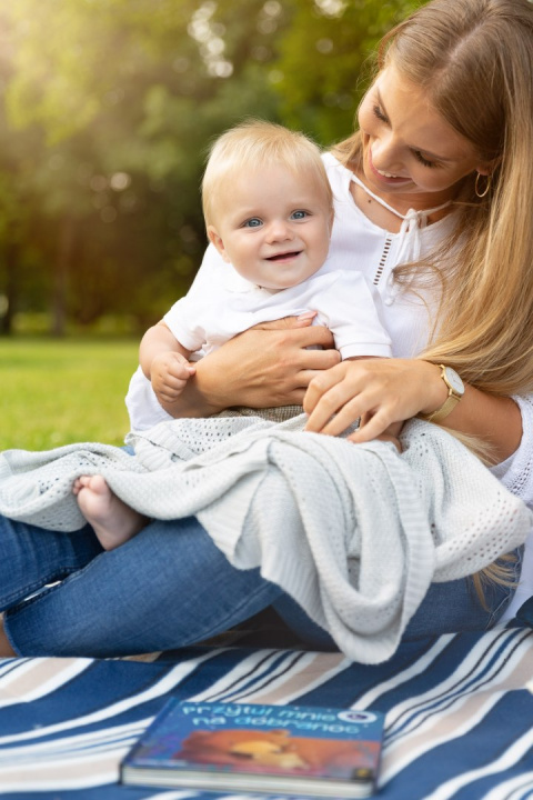 Kocyk Bambusowy BAMBUS 100% 100X80cm Sensillo - Różowy