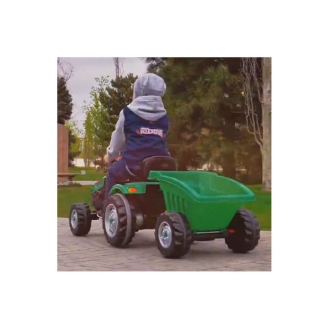 WOOPIE Traktor na Pedały Farmer GoTrac Ciągnik Ciche Koła